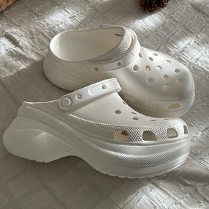 New! Platform crocs